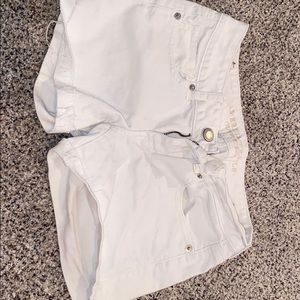 White American Eagle Jean Shorts